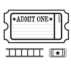 Blank Admit One Ticket Template