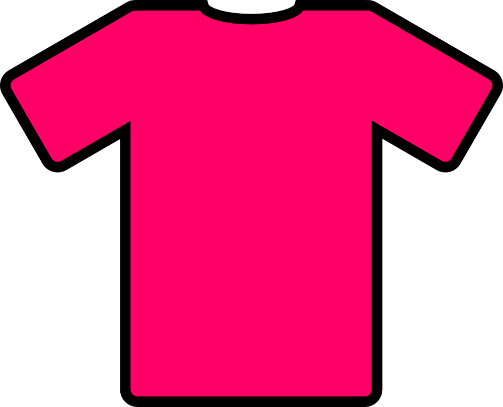 pink t shirt coloring book colouring SVG