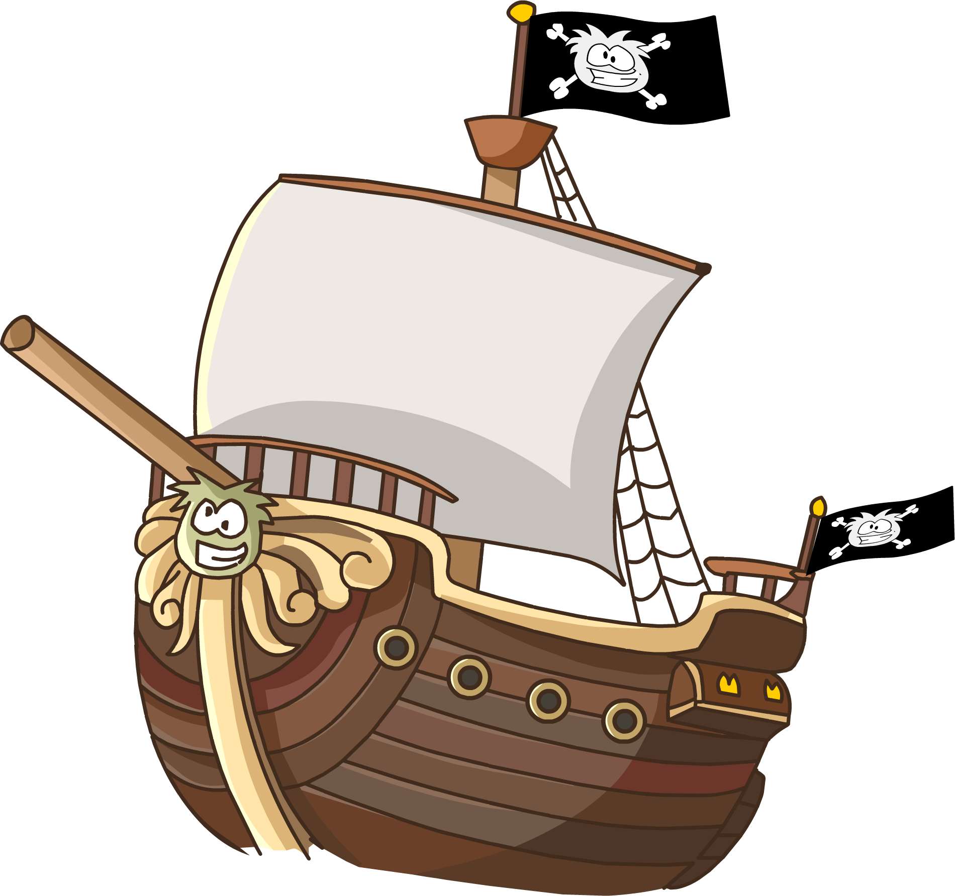 medieval ship clipart