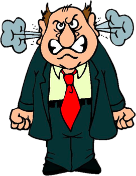 Angry Person Clip Art - Free Clipart Images