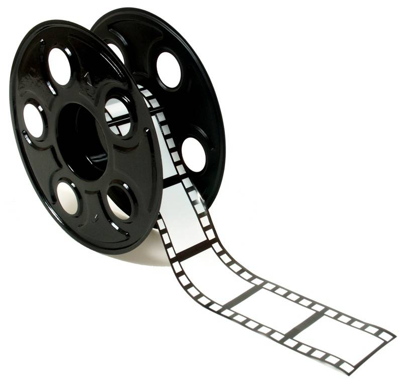 Old movie reel clipart - Clipartix