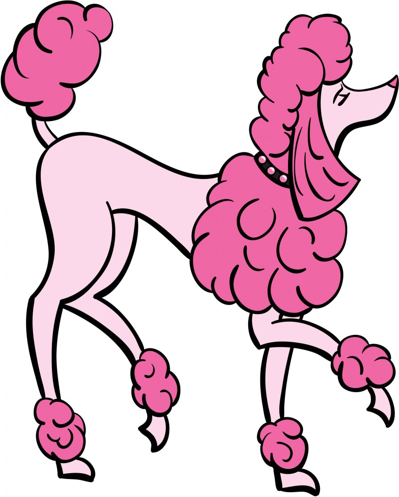 486 views French poodle clipart