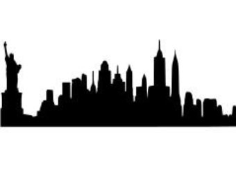 City silhouette | Etsy