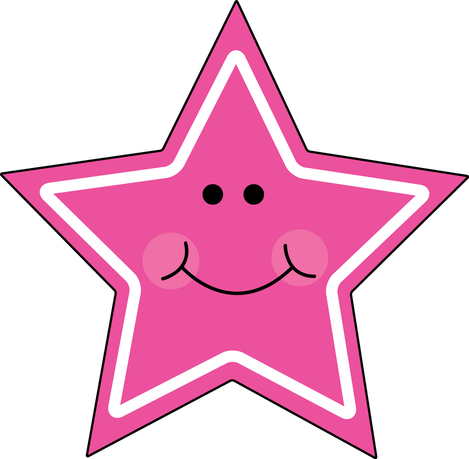 Clipart of stars shapes