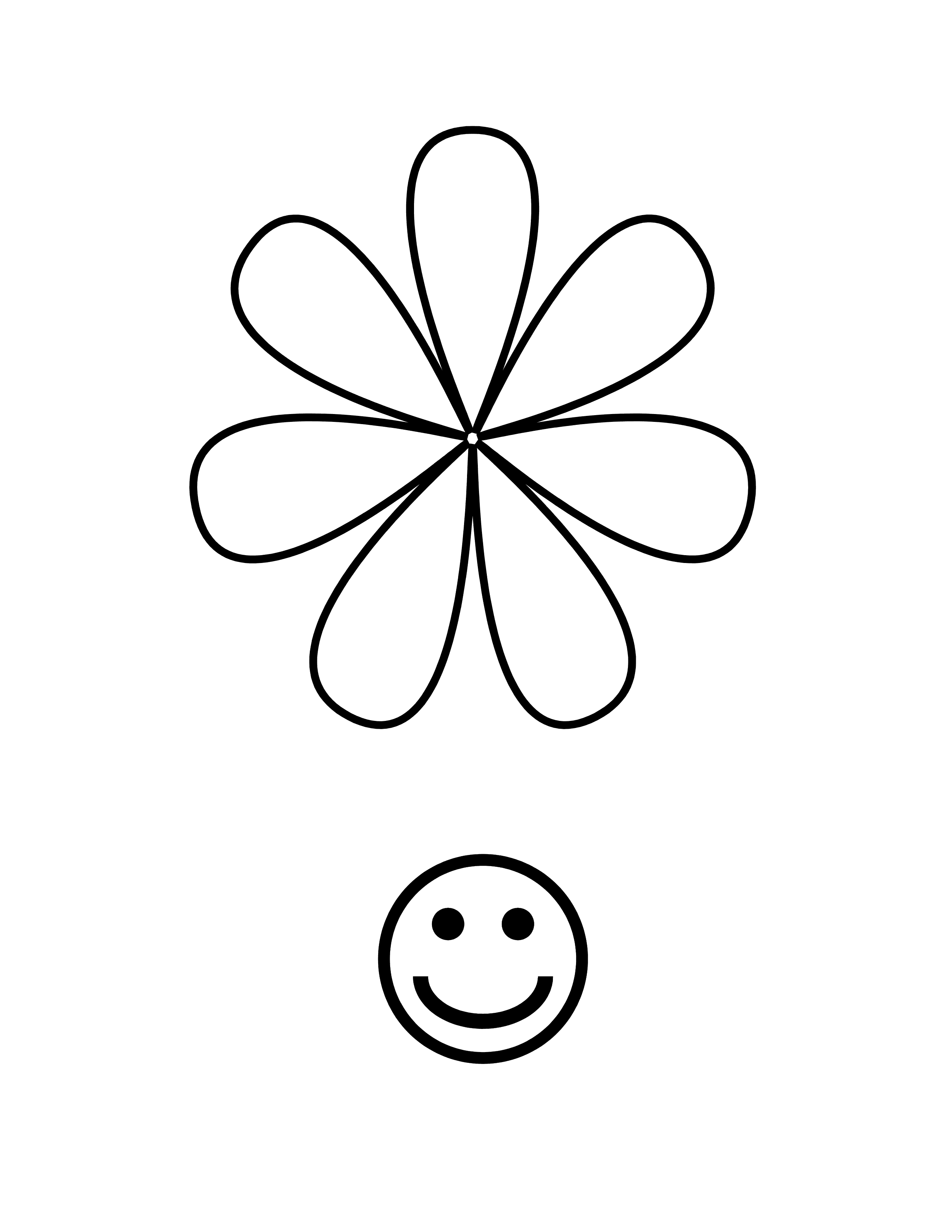 Daisy Flower Template. printable flowers to cut out patterns ...