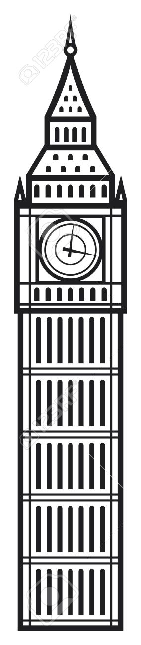 big ben vector clipart free - photo #6