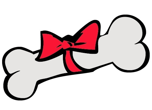 Cartoon Dog Bone Clipart