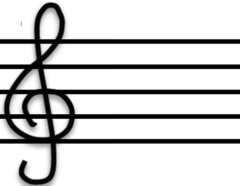Music Staff Clip Art