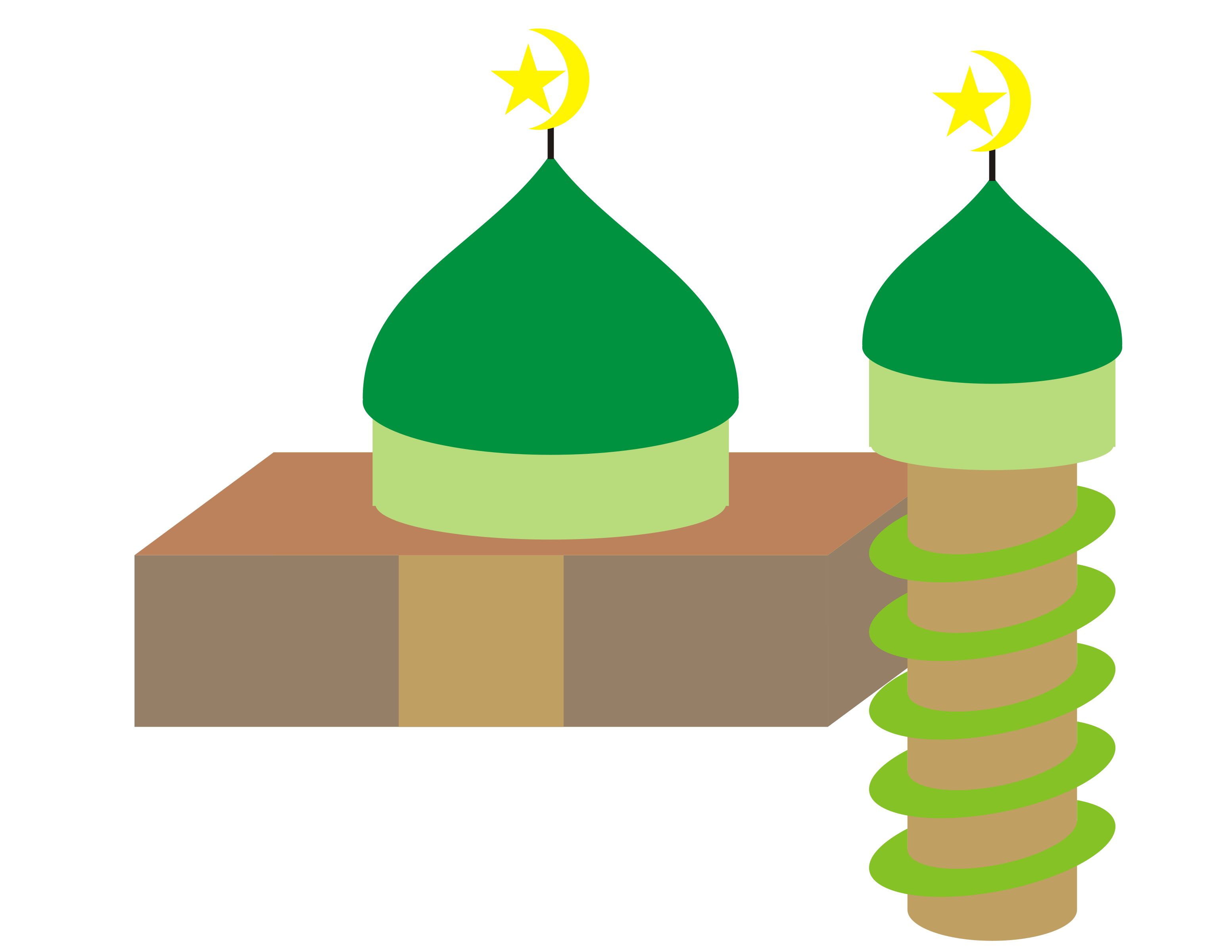 Clipart - Simple Mosque