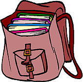 Bookbag Clipart