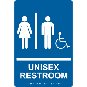 Unisex Signs For Bathrooms - mens and womens bathroom signs ...