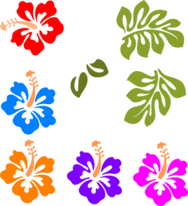Clipart Tropical Flowers - Free Clipart Images