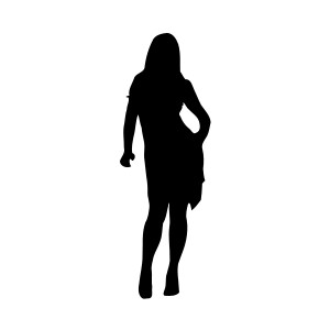 Lady Silhouette Clip Art
