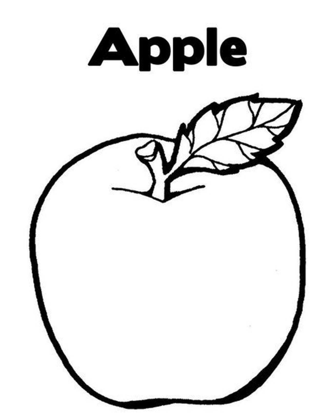 Apple Fruit Drawing - ClipArt Best