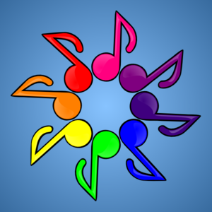 Musical Color Wheel Clip Art - vector clip art online ...