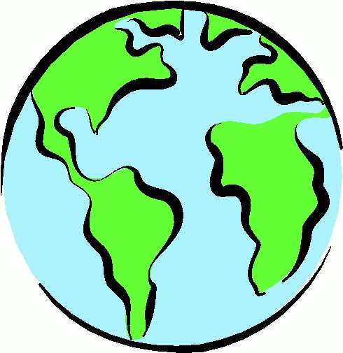 clip art of the earth globe - photo #1