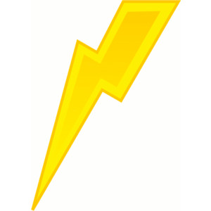 yellow lightning bolt - Polyvore