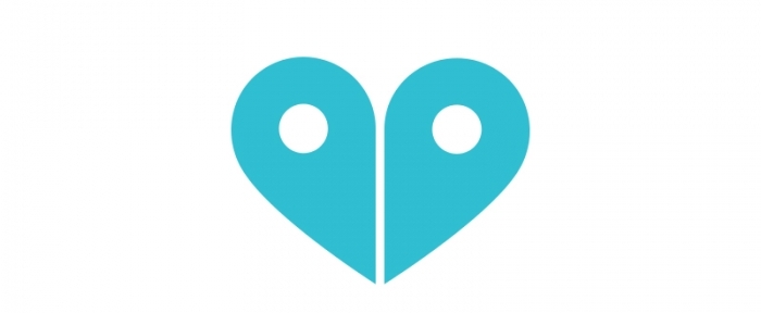 Pin Heart Logo | Design Shack