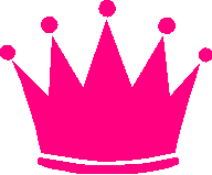 Hot Pink Crown Clip Art - Free Clipart Images