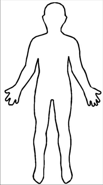 body-map-template-clipart-best