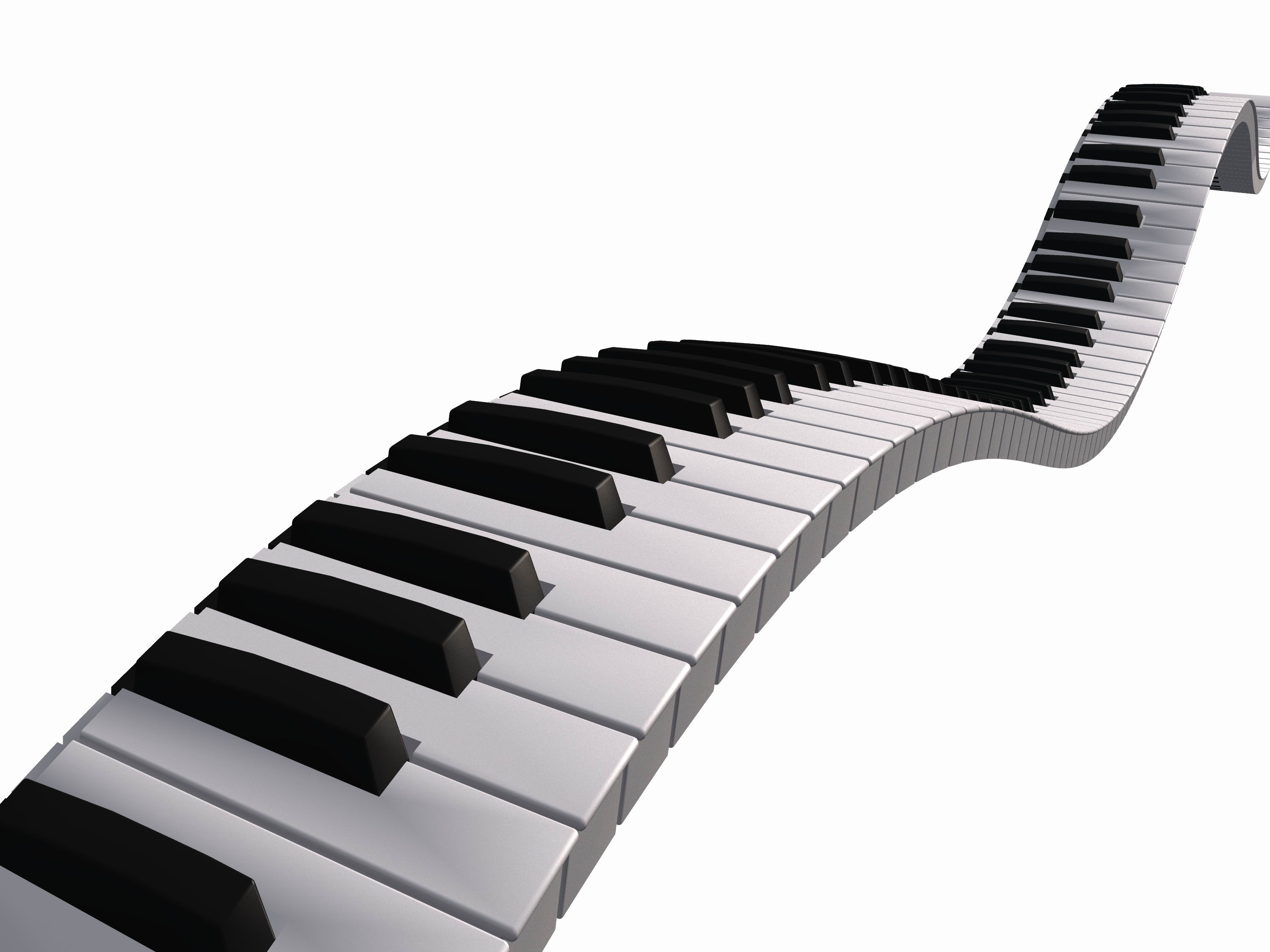 Piano Keyboard Clipart - Free Clipart Images