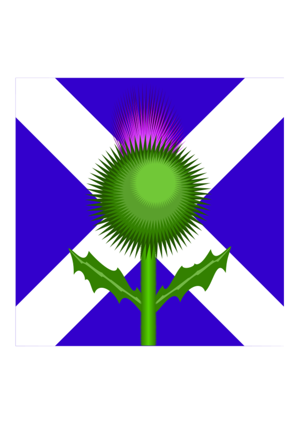Scottish Thistle Clip Art Free Vector Clipart - Free to use Clip ...