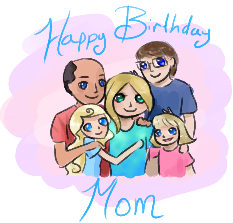 happy birthday mom clipart - photo #31