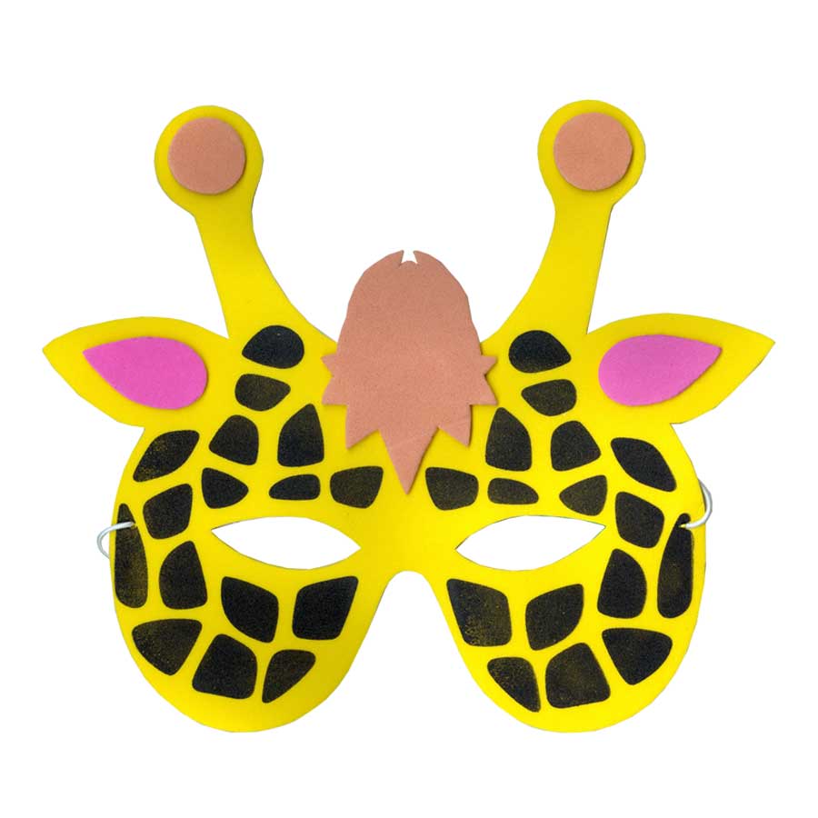 Best Photos of Giraffe Mask Printable Template - Giraffe Mask ...