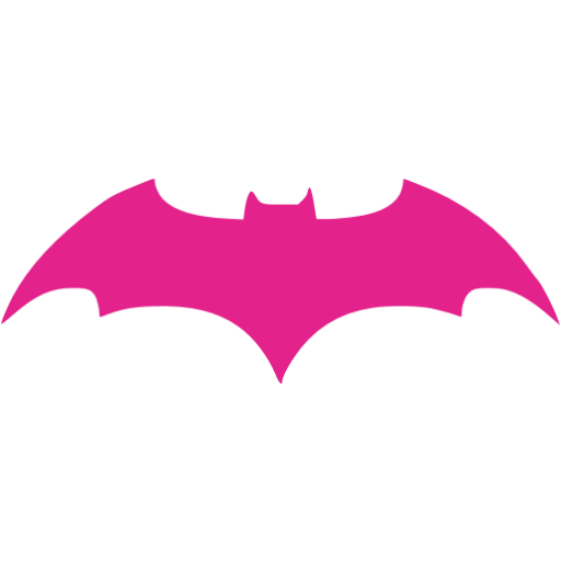 Barbie pink batman icon - Free barbie pink batman icons