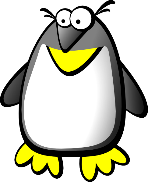 Penguin Cartoon Clip Art - vector clip art online ...