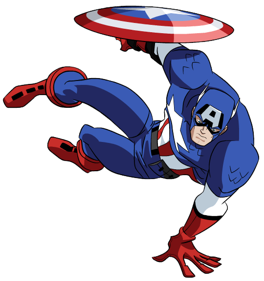 Captain America Logo Clipart