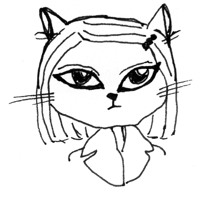 Movie Cats - Hand drawn illustrations — vanessa marquez