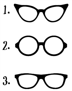 Glasses Template - ClipArt Best