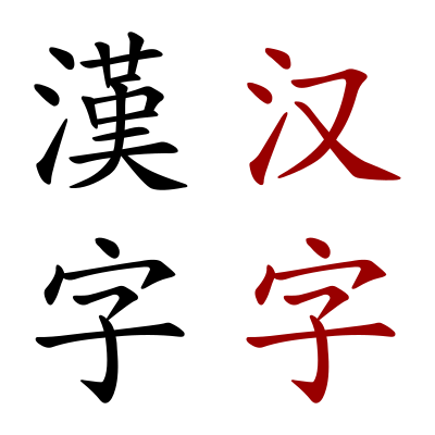 Chinese characters - Wikiwand
