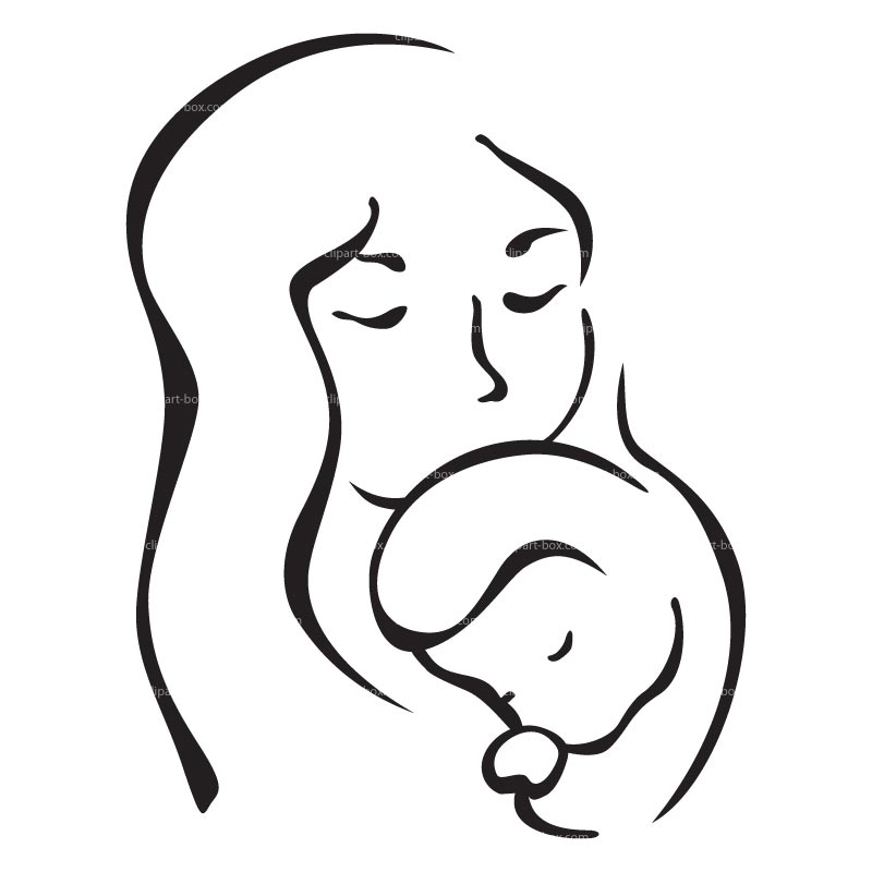 Mother And Baby Clipart