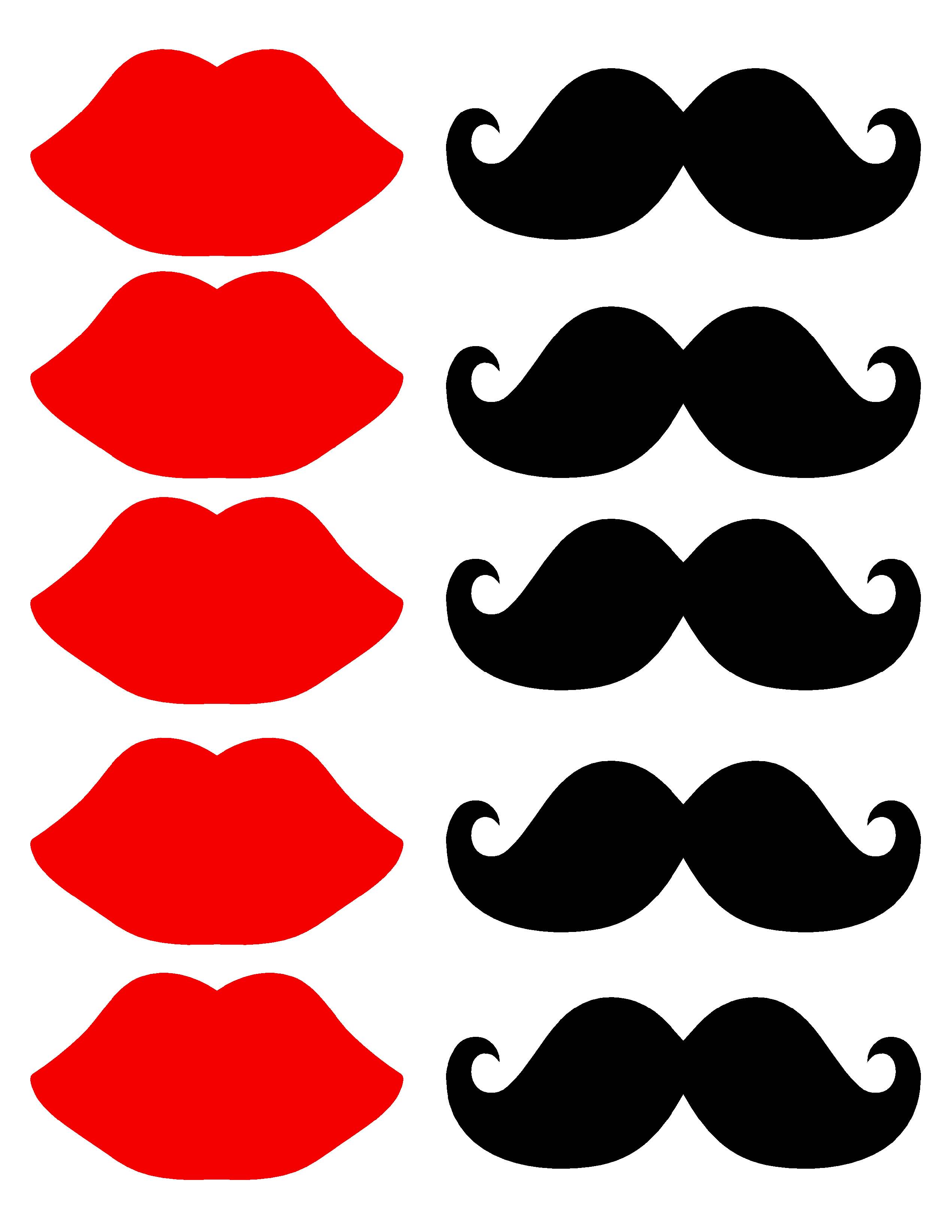 1000+ images about Mustache and Red Lipstick Party ...