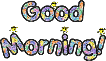 Good Morning Gif Animate Clipart - Free to use Clip Art Resource