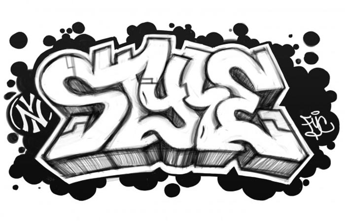 Graffiti Letters Style by JoshuaSELF Graffiti Alphabets