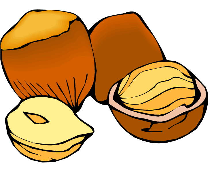 clipart of tree nuts - photo #1
