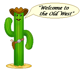 Cactus Clip Art of a saguaro cactus wearing a cowboy hat and old ...