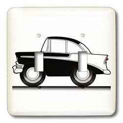 Mark Grace CARTOON CARS 1956 chev - bowtie classic car cartoon ...