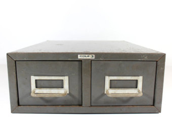 metal file cabinet