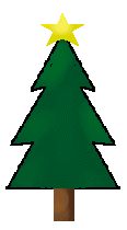 Christmas Trees With Gold Stars Clip Art - Free Christmas Tree ...
