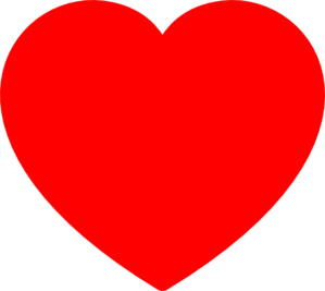Solid Black Heart clip art - vector clip art online, royalty free ...
