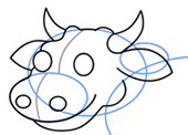 Drawing Cartoon Cows