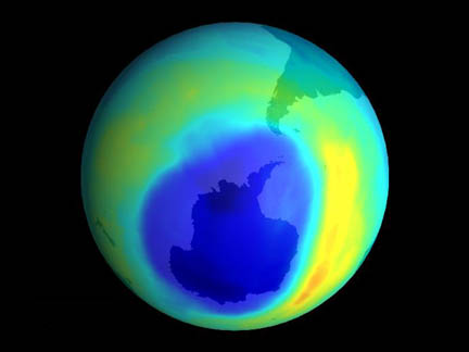 The Incredible Shrinking Ozone Hole - NASA Science