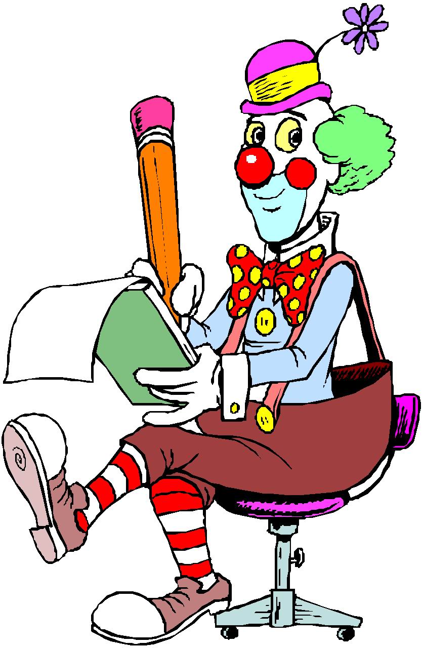 Clipart - Clipart clown animaatjes 350