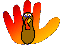 Handprint Turkey with Poem