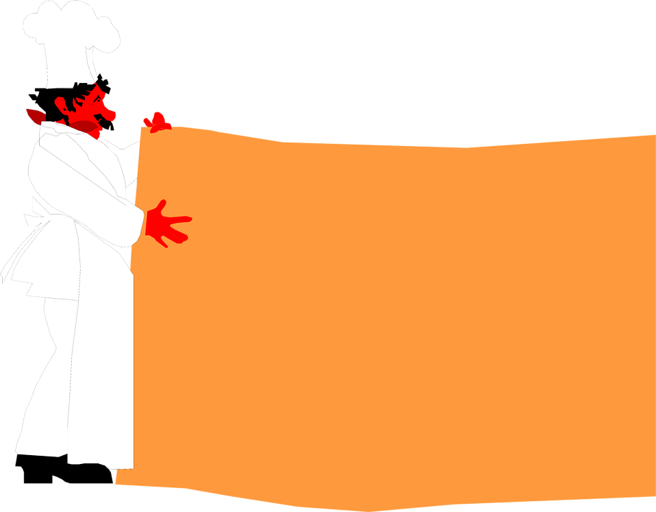 480 views Chef | Free Stock Photo | Illustration of a chef with a blank sign ...