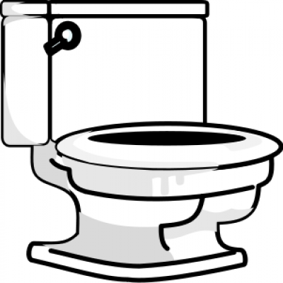Toilet cartoon clipart